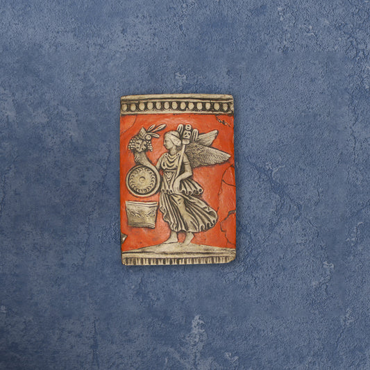 Fortuna Romana, bassorilievo in terracotta dipinta