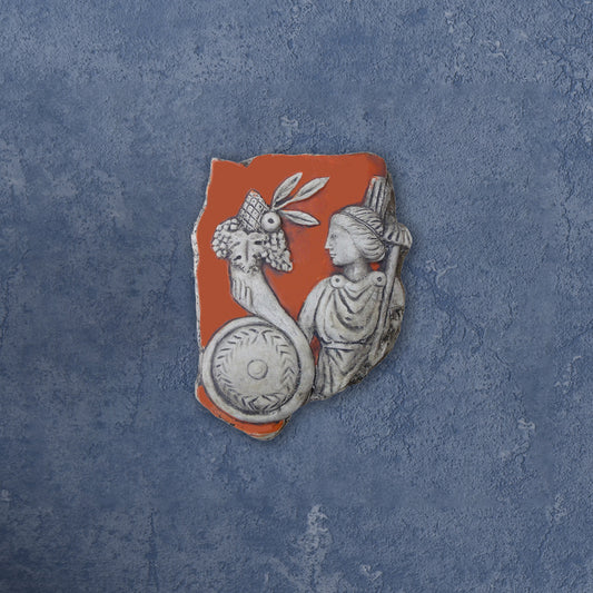 Fortuna, bassorilievo in forma di frammento