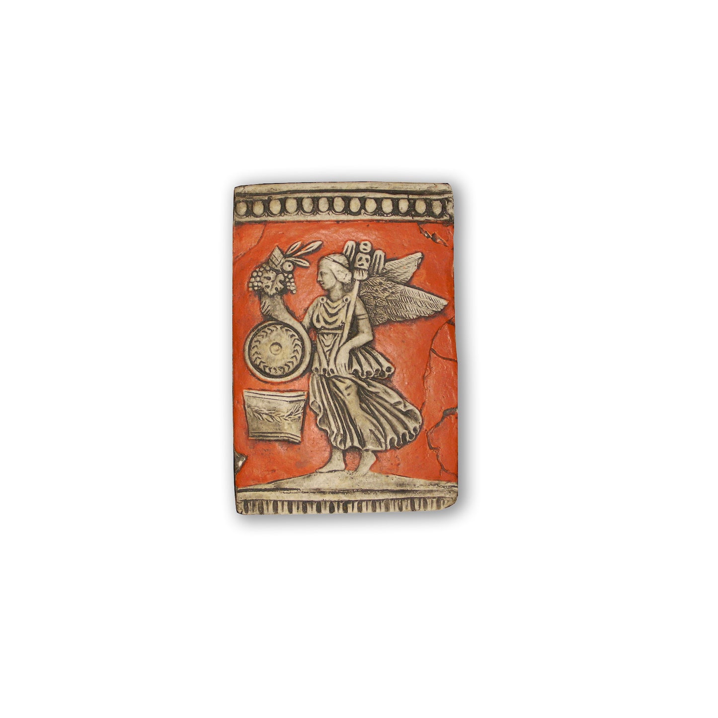 Fortuna Romana, bassorilievo in terracotta dipinta