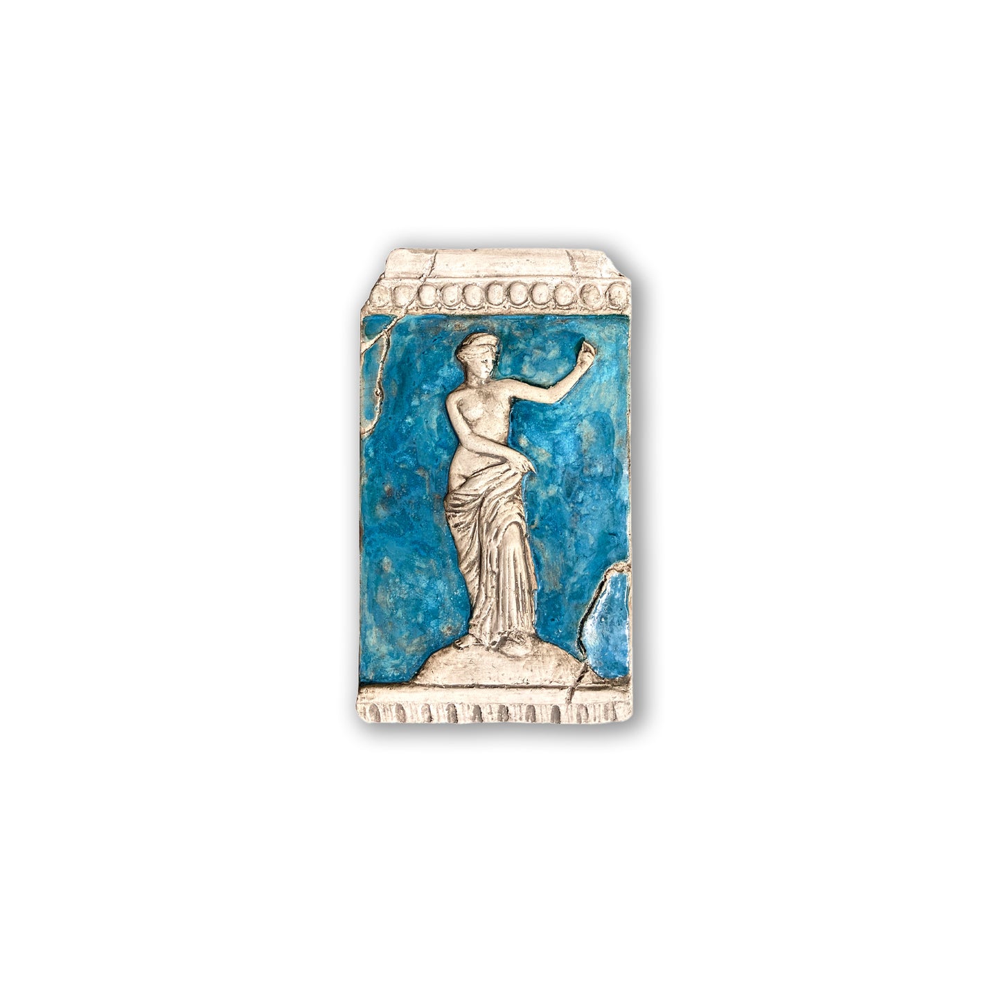 Venere, scultura in ceramica dipinta