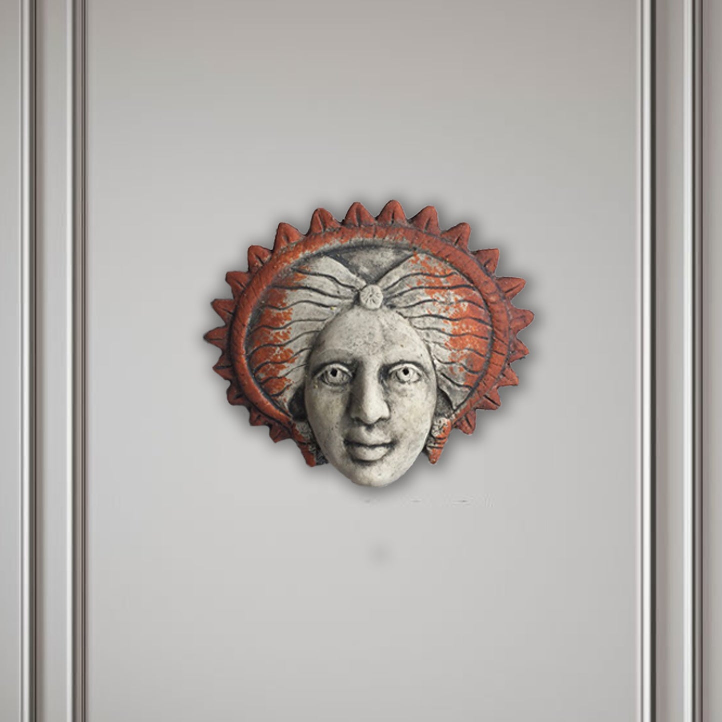 Donna con acconciatura a forma di stella