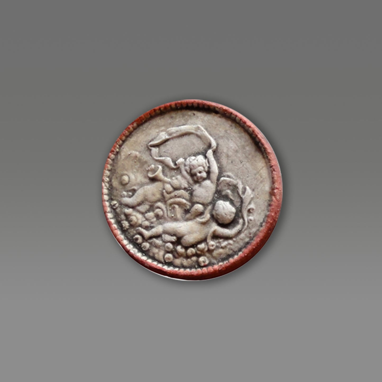 Amoretti Playing in the Clouds - Terracotta