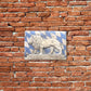 Bavarian Lion, Painted Terracotta