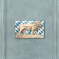 Big Bavarian lion, painted with glazes
