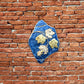 Tralcio d'uva: scultura in ceramica con dorature
