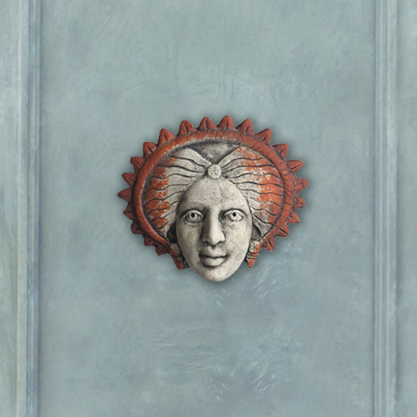 Donna con acconciatura a forma di stella