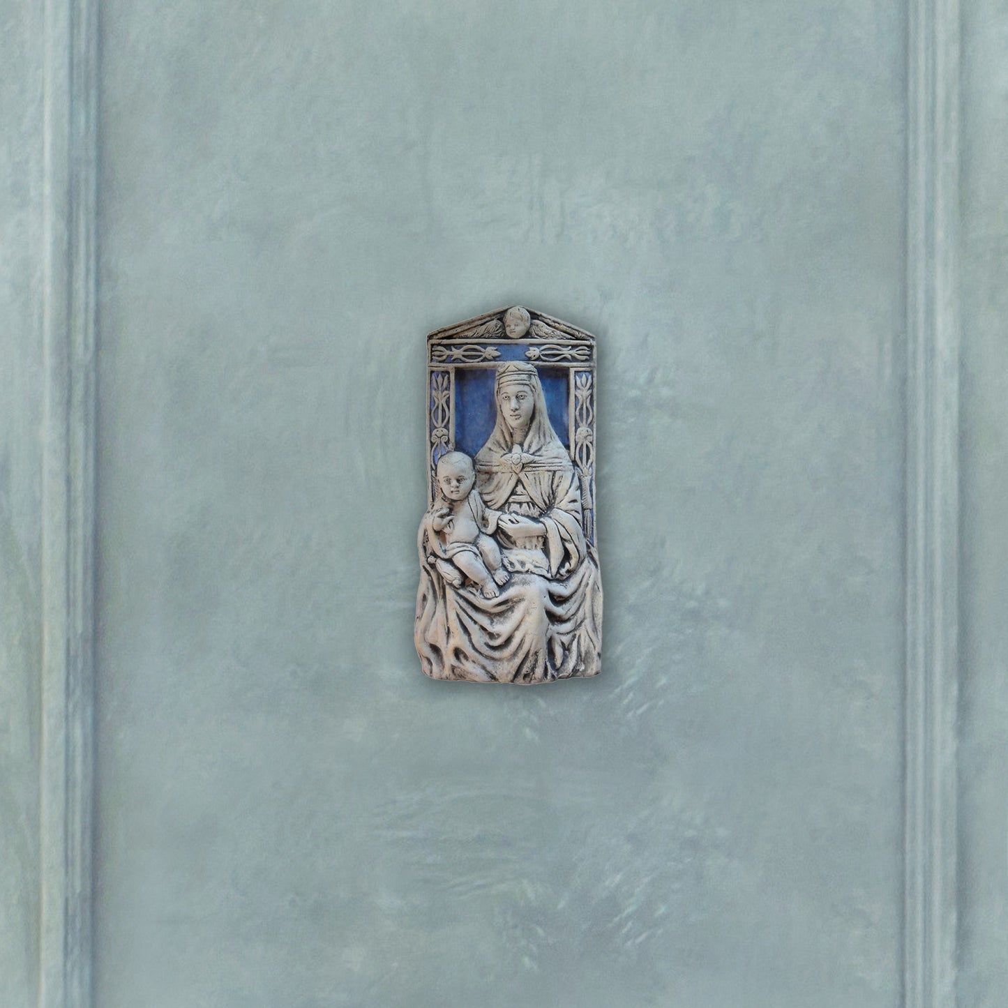 Madonna in Trono con Bambino Benedicente