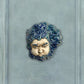 Aeolus, God of the Winds, Painted Sculpture in Ceramic