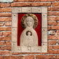 Madonna Nikopeja, painted and gilded bas-relief