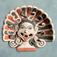 Antefix with Gorgo's Head, Painted Sculpture