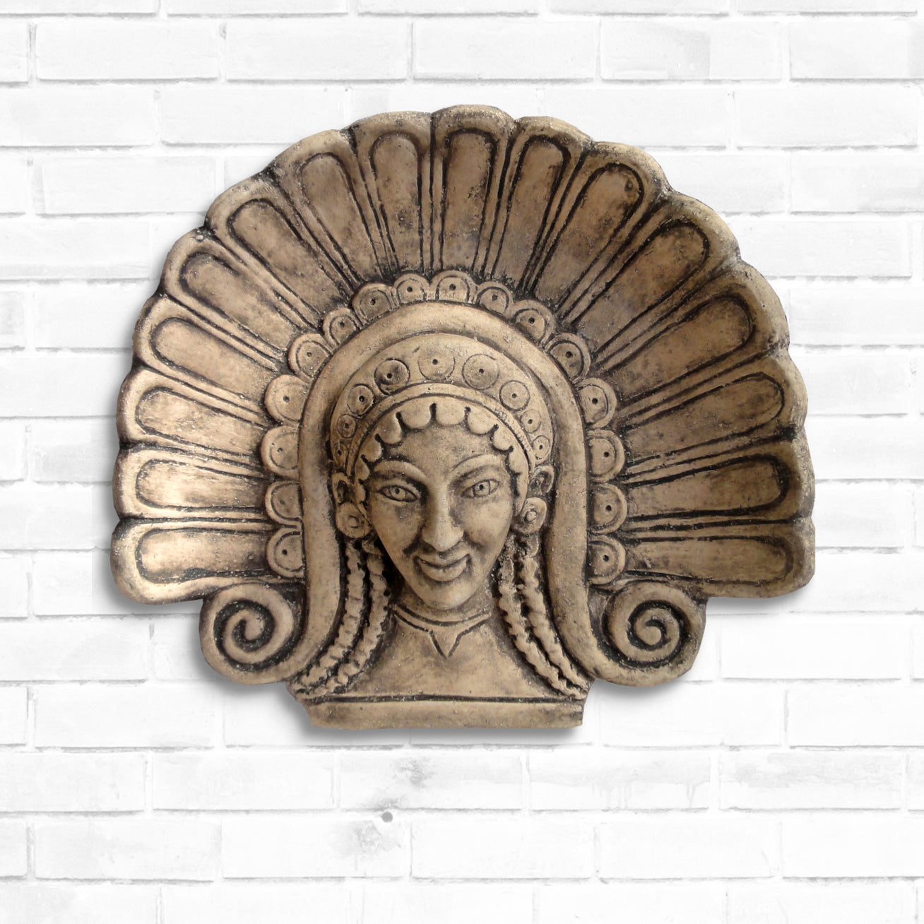 Antefix with a Menaed