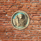 St. Mark's Winged Lion, Painted Sculpture in Ceramic