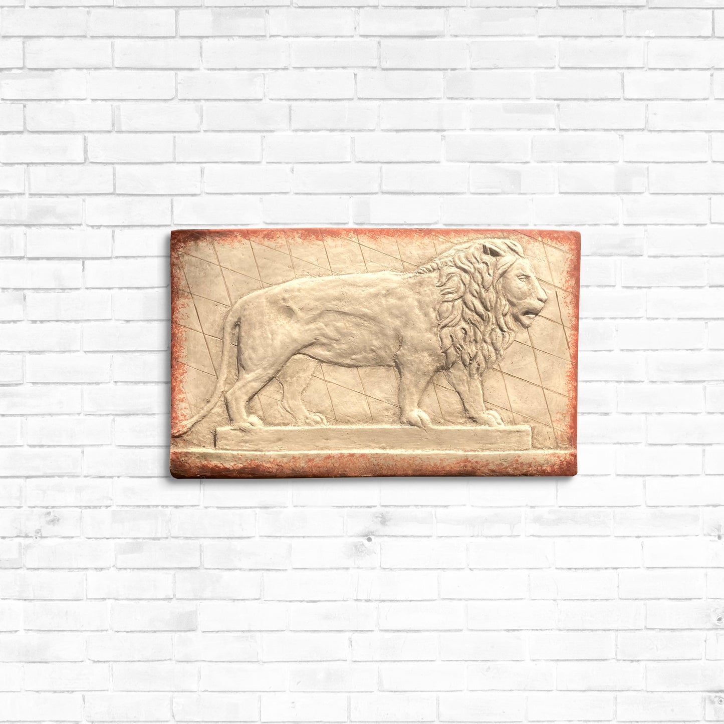 Big Bavarian Lion (terracotta)